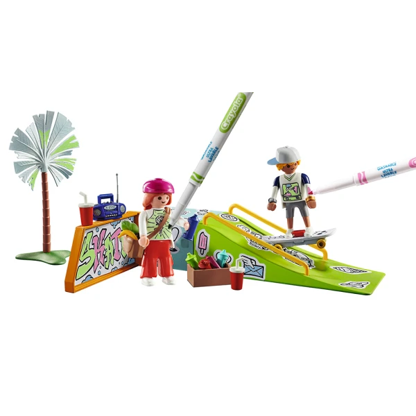 PLAYMOBIL COLOR ΠΑΡΚΟ SKATE