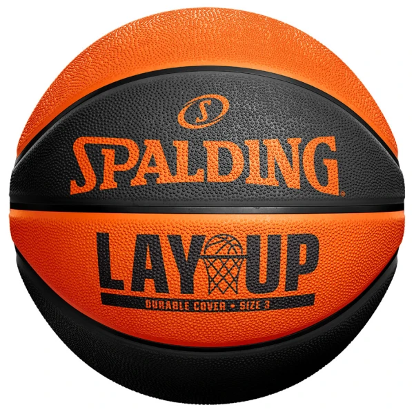 SPALDING ΜΠΑΛΑ ΜΠΑΣΚΕΤ LAY UP ORANGE/BLAK SIZE 3