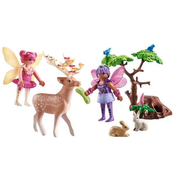 PLAYMOBIL PRINCESS MAGIC STARTER PACK FAIRIES WITH FOREST ANIMALS