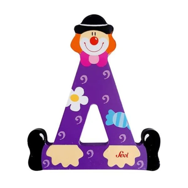 WOODEN LETTER Δ CLOWN
