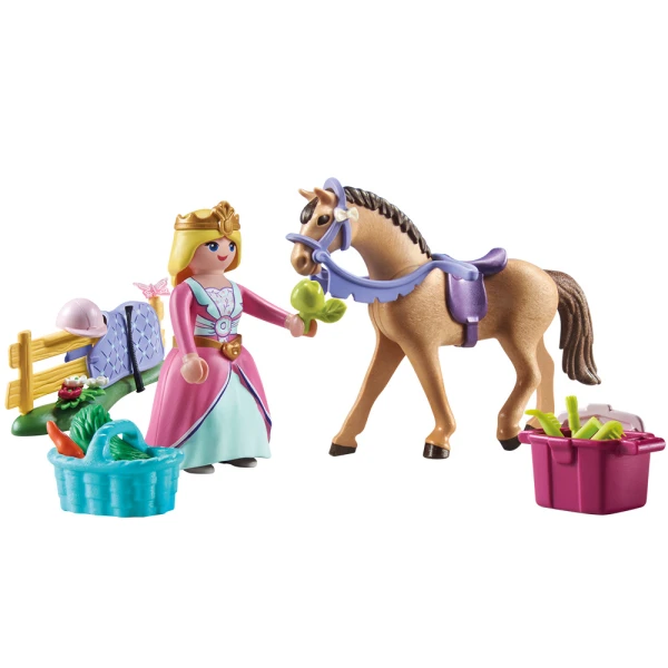 PLAYMOBIL PRINCESS MAGIC STARTER PACK ΠΡΙΓΚΙΠΙΣΣΑ ΜΕ ΑΛΟΓΟ ΙΠΠΑΣΙΑΣ