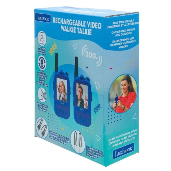 LEXIBOOK ΕΠΑΝΑΦΟΡΤΙΖΟΜΕΝΟ VIDEO WALKIE TALKIE