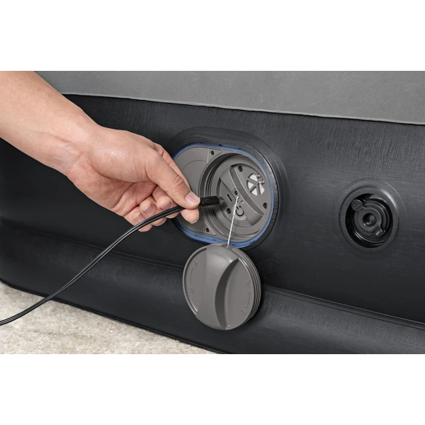 BESTWAY ΦΟΥΣΚΩΤΟ ΣΤΡΩΜΑ ΥΠΝΟΥ TRITECH QUEEN BUILT-IN 203X152X36 εκ. ΜΕ USB ΑΝΤΛΙΑ