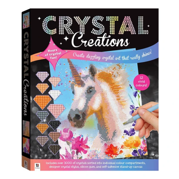 HINKLER CRYSTAL CREATIONS UNICORN