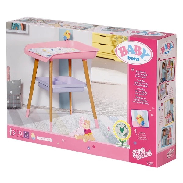 ZAPF CREATION BABY BORN ΑΛΛΑΞΙΕΡΑ ΤΡΑΠΕΖΑΚΙ