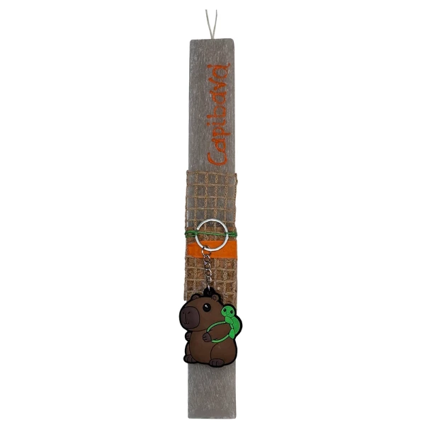 UNIKER HANDMADE CANDLE KEYCHAIIN CAPYBARA - 2 DESIGNS