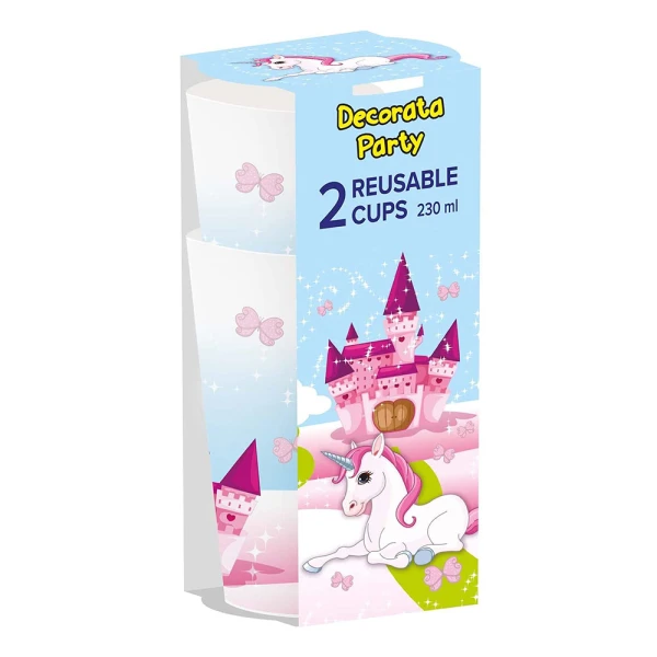 ΠΟΤΗΡΙ ΠΟΛΛΑΠΛΩΝ ΧΡΗΣΕΩΝ 230ml 2 τεμ. UNICORN