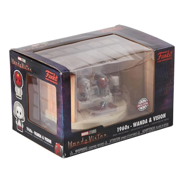 FUNKO MINI MOMENTS MARVEL STUDIO WANDA VISION - 1960s WANDA & VISION