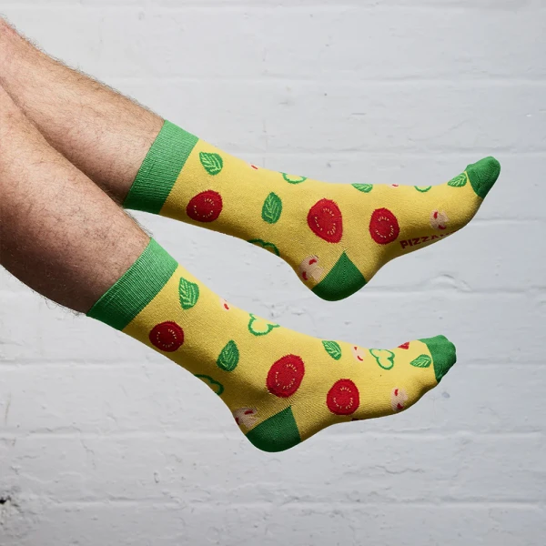 BOXT SOCKS UNISEX ΚΑΛΤΣΕΣ Νο 39-44 PIZZA SOCKS