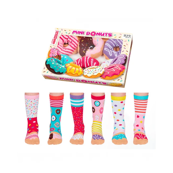 KIDS SOCKS No 30.5-38.5 DONUT RINGS