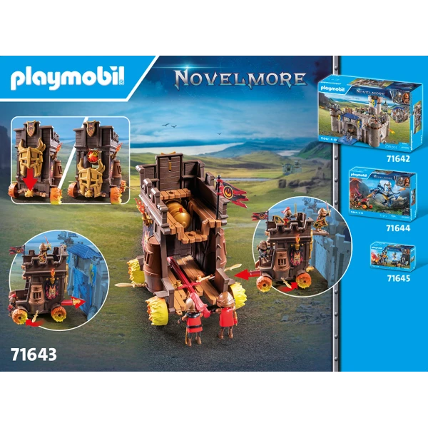 PLAYMOBIL NOVELMORE ΠΟΛΙΟΡΚΗΤΙΚΟΣ ΠΥΡΓΟΣ ΤΟΥ BURNHAM