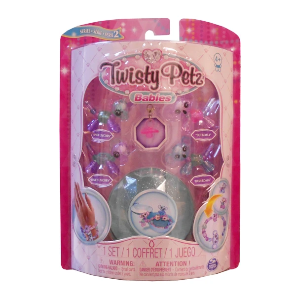 TWISTY PETZ ΒΡΑΧΙΟΛΟΖΩΑΚΙΑ ΜΩΡΑΚΙΑ ΤΕΤΡΑΠΛΕΤΑ