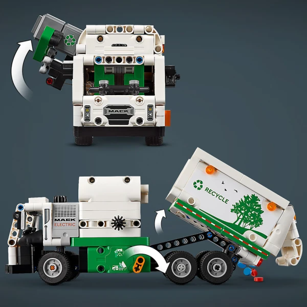 LEGO® TECHNIC™ MACK® LR ELECTRIC GARBAGE TRUCK