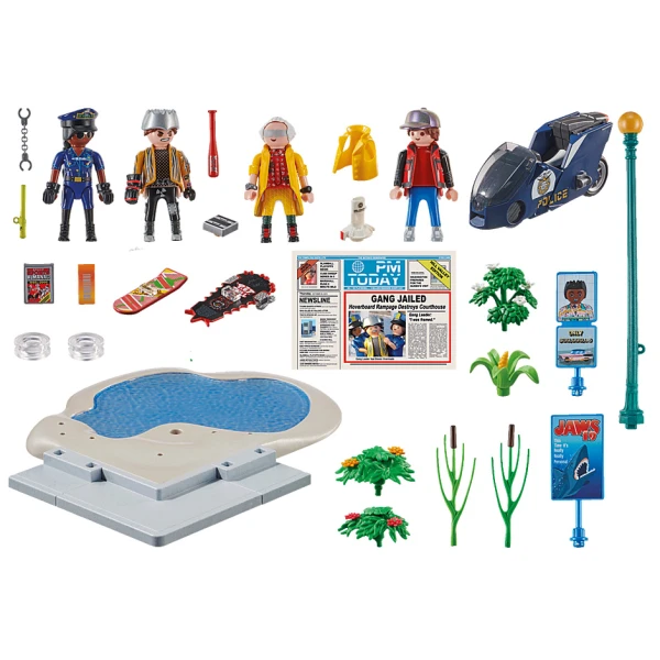 PLAYMOBIL BACK TO THE FUTURE PART II HOVERBOARD CHASE
