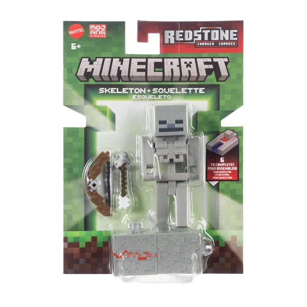 MINECRAFT REDSTONE CHARGED ΦΙΓΟΥΡΑ 8 εκ. SKELETON