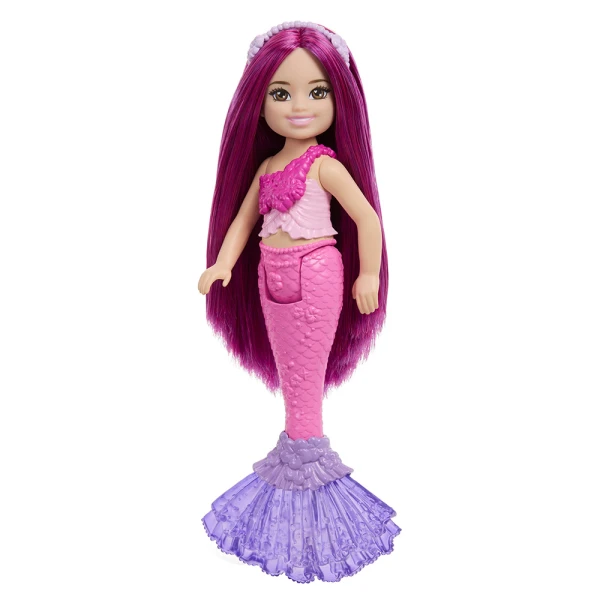 BARBIE CHELSEA DOLL FAIRYTALE WORLD - MERMAID WITH PINK HAIR