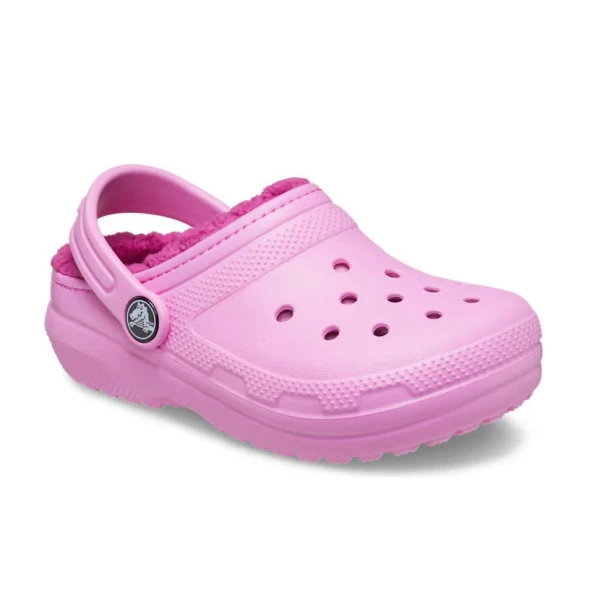 CROCS CLASSIC LINED CLOG K TAFFY PINK