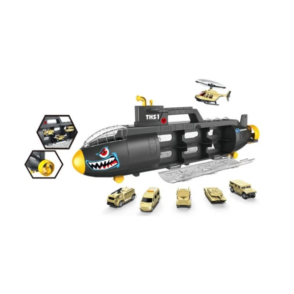 SUBMARINE WITH CARS