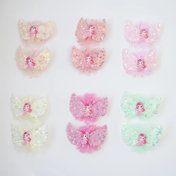 MERMAID HAIR CLIP - 6 COLOURS