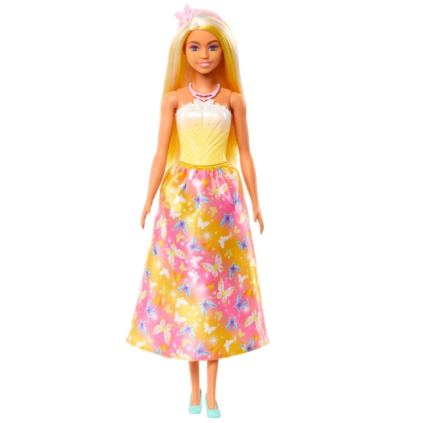 BARBIE NEW PRINCESS ORANGE HIGHLIGHTS