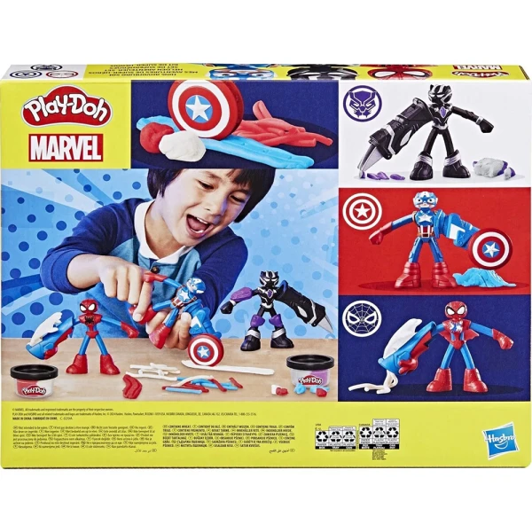 PLAY-DOH ΣΕΤ ΠΑΙΧΝΙΔΙΟΥ HERO ADVENTURE MARVEL