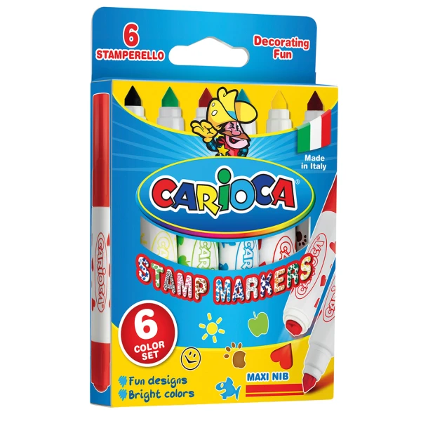 CARIOCA ΜΑΡΚΑΔΟΡΟΙ 6 JUMBO & ΣΦΡΑΓΙΔΑ