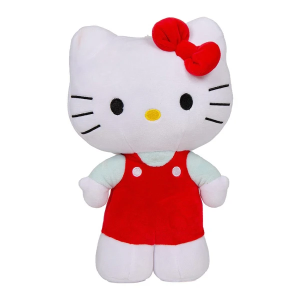 PLUSH 30 cm STANDING HELLO KITTY - 2 COLOURS
