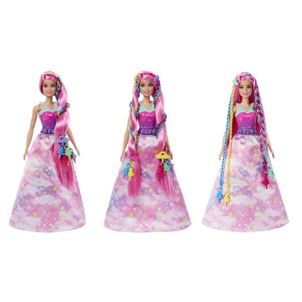 BARBIE DREAMTOPIA ΚΟΥΚΛΑ ΠΡΙΓΚΙΠΙΣΣΑ ΟΝΕΙΡΙΚΑ ΜΑΛΛΙΑ