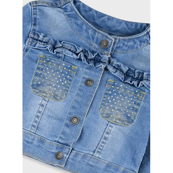 ENERGIERS OUTERWEAR GIRL BEBE BLUE DENIM