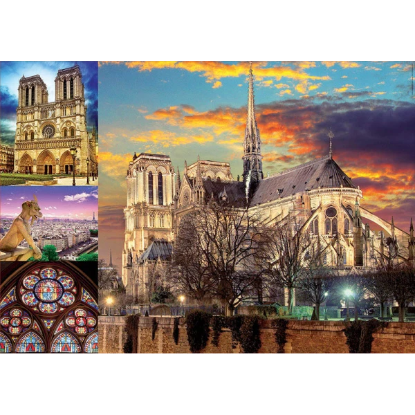 EDUCA ΠΑΖΛ 1000 τεμ. NOTRE DAME COLLAGE