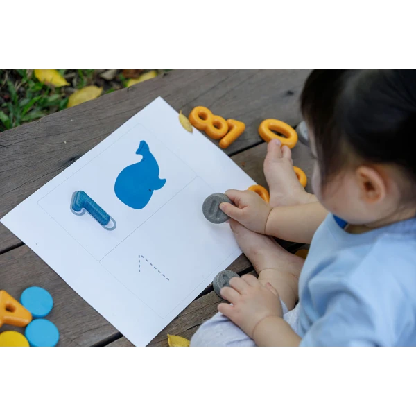 PLAN TOYS ΞΥΛΙΝΟΙ ΑΡΙΘΜΟΙ ΚΑΙ ΣΥΜΒΟΛΑ