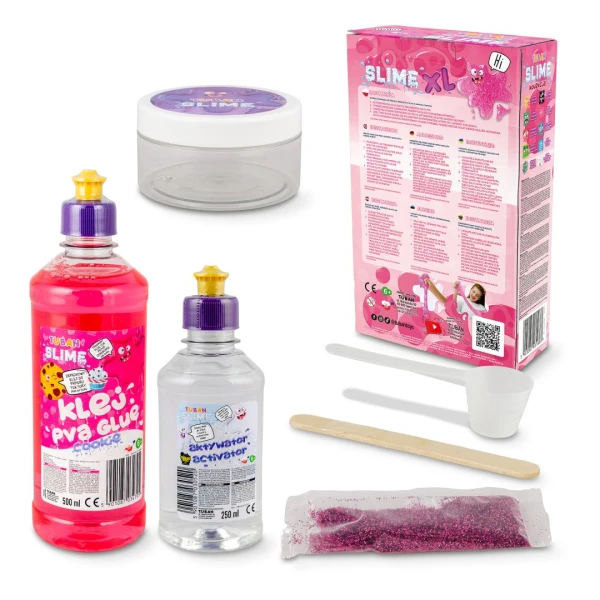TUBAN DIY SLIME ΣΕΤ ΚΑΤΑΣΚΕΥΗΣ SLIME ΜΠΙΣΚΟΤΟ XL