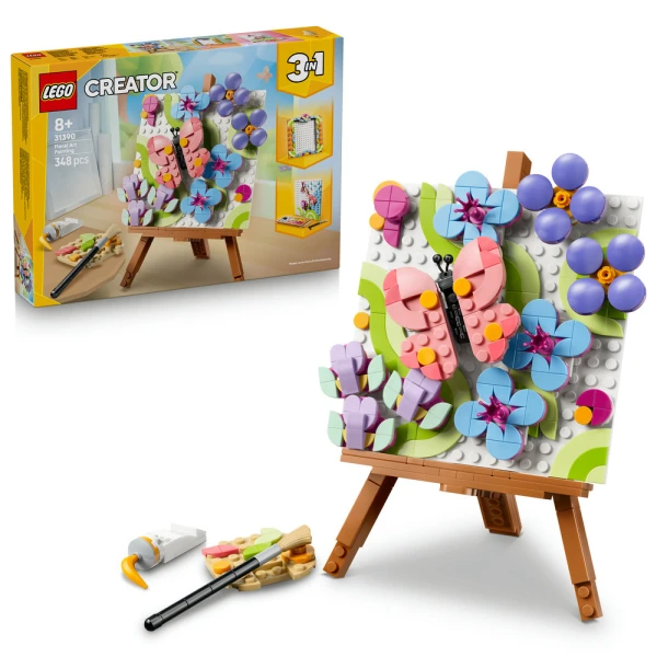 LEGO CREATOR 3IN1 FLORAL ART DECOR PAINTING