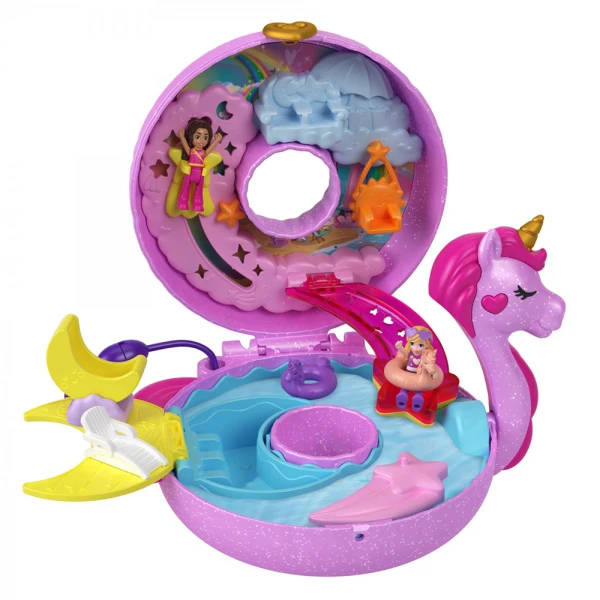 POLLY POCKET POLLY\'S WORLD - SET UNICORN FLOATIE