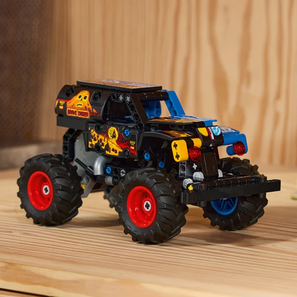 LEGO® TECHNIC MONSTER JAM™ GRAVE DIGGER™ ΦΩΤΙΑ ΚΑΙ ΠΑΓΟΣ