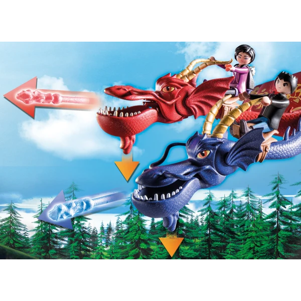 PLAYMOBIL DRAGONS THE NINE REALMS WU & WEI WITH JUN