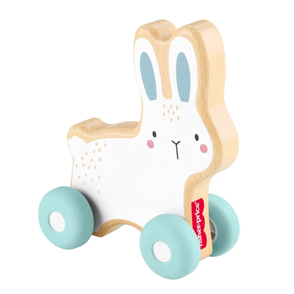 FISHER PRICE NEWBORN PULL ALONG BUNNY