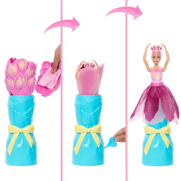 BARBIE PETAL POP ΡΟΖ ΤΟΥΛΙΠΑ