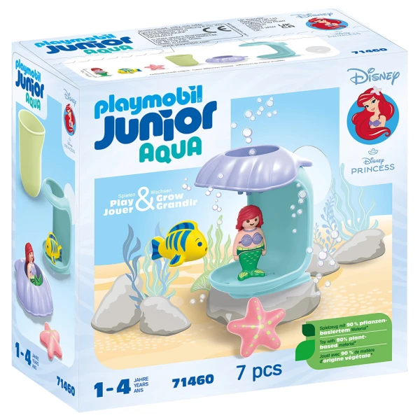 PLAYMOBIL JUNIOR & DISNEY ARIEL\'S SHELL SHOWER