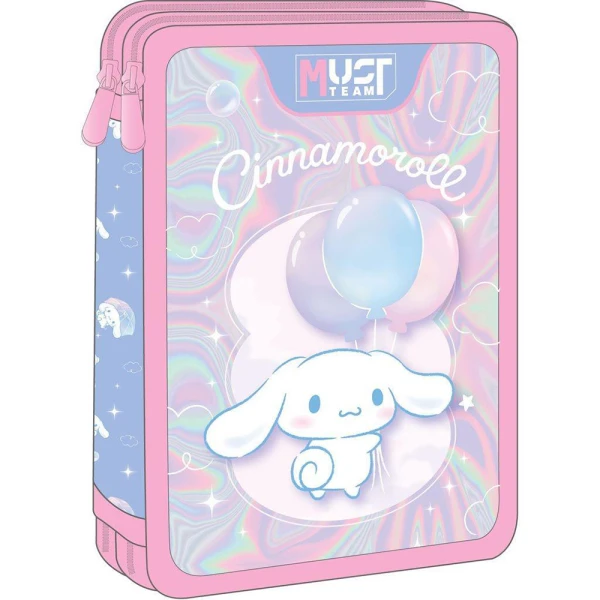 MUST TEAM ΚΑΣΕΤΙΝΑ ΔΙΠΛΗ ΓΕΜΑΤΗ 15Χ5Χ21 εκ. - CINNAMOROLL