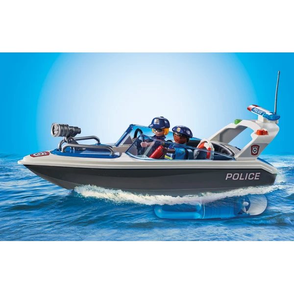 PLAYMOBIL CITY ACTION POLICE PURSUIT ON THE WATER