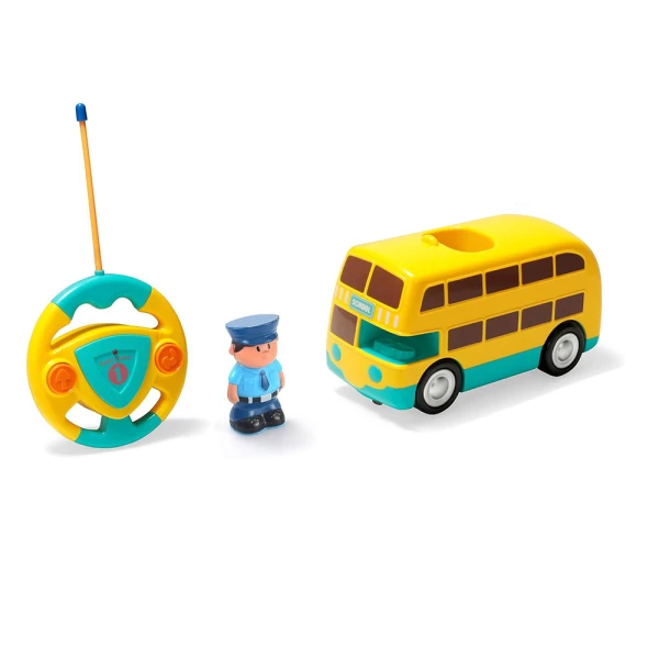 BABY REMOTE CONTROL YELLOW BUS 27MHz