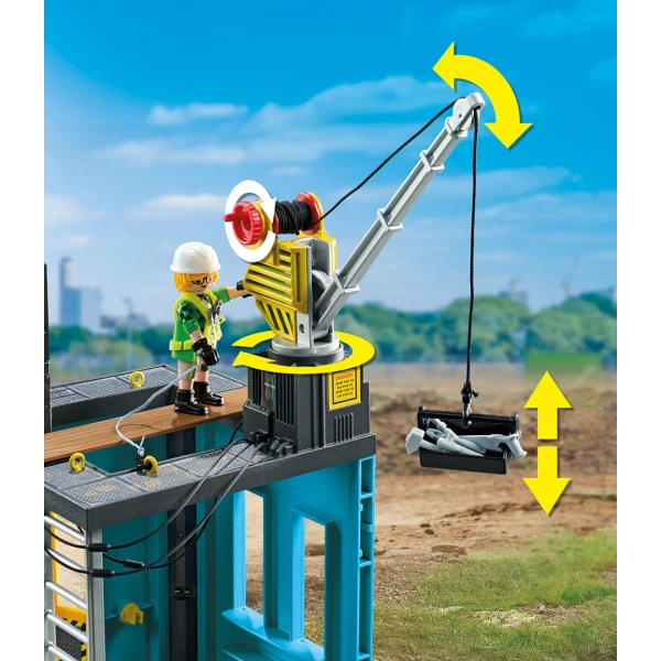 PLAYMOBIL ACTION HEROES CONSTRUCTION SITE