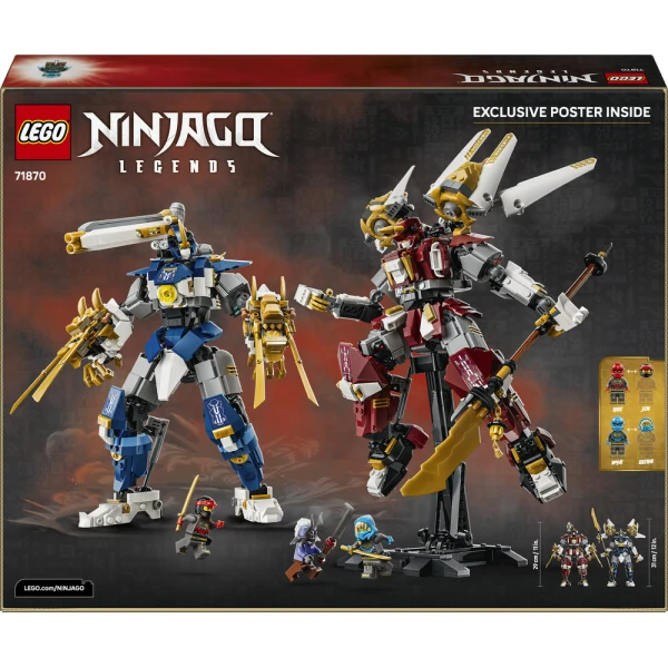 LEGO® NINJAGO® THE TWIN TITAN MECHS