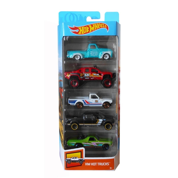ΑΥΤΟΚΙΝΗΤΑΚΙΑ HOT WHEELS ΣΕΤ ΤΩΝ 5 - ΔΙΑΦΟΡΑ ΣΧΕΔΙΑ