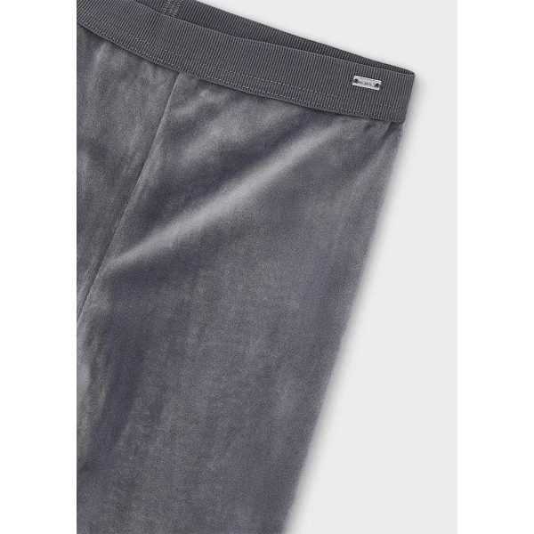 MAYORAL LEGGINGS VELVET BASIC GREY 