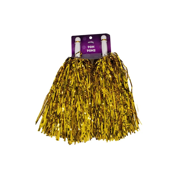 CARNIVAL SET POM POMS 2 pcs - 6 COLOURS