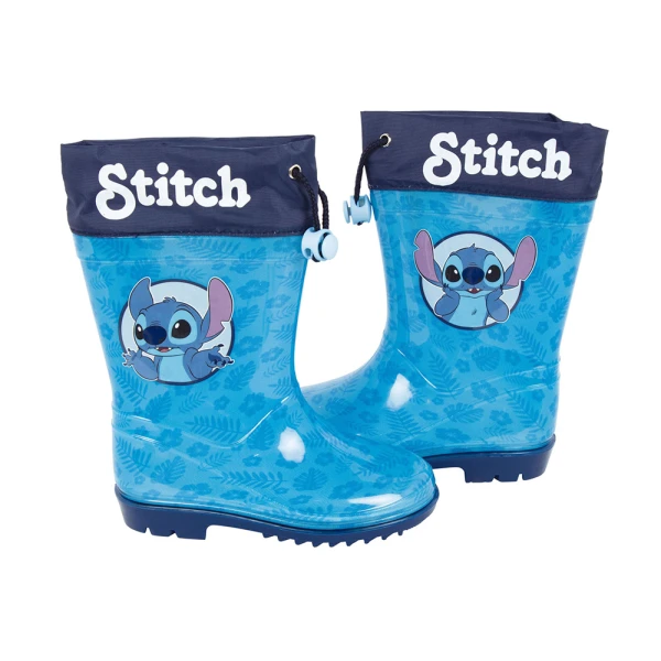 ΠΑΙΔΙΚΕΣ ΜΠΟΤΕΣ ΒΡΟΧΗΣ ΜΠΛΕ LILO & STITCH - STITCH
