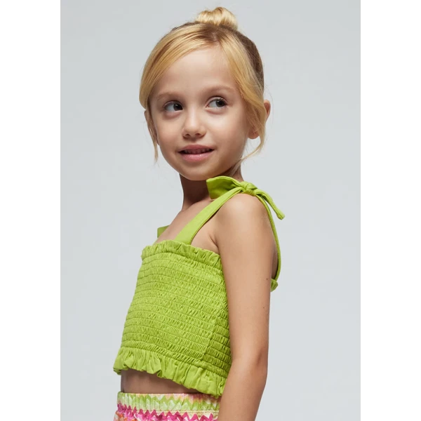 MAYORAL SET TROUSERS WASP\'S NEST LIME