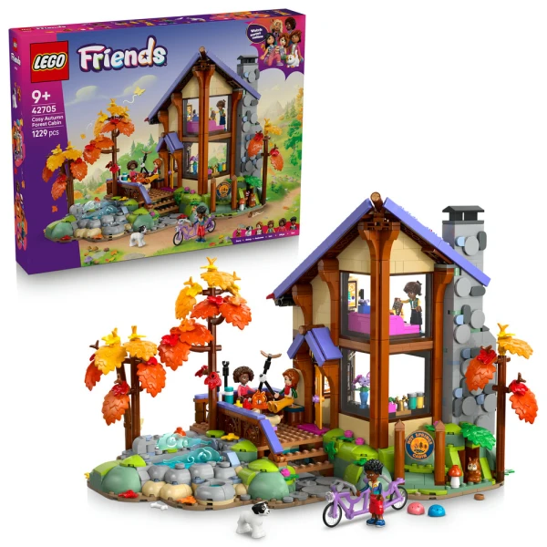 LEGO® FRIENDS COZY FALL FOREST CABIN